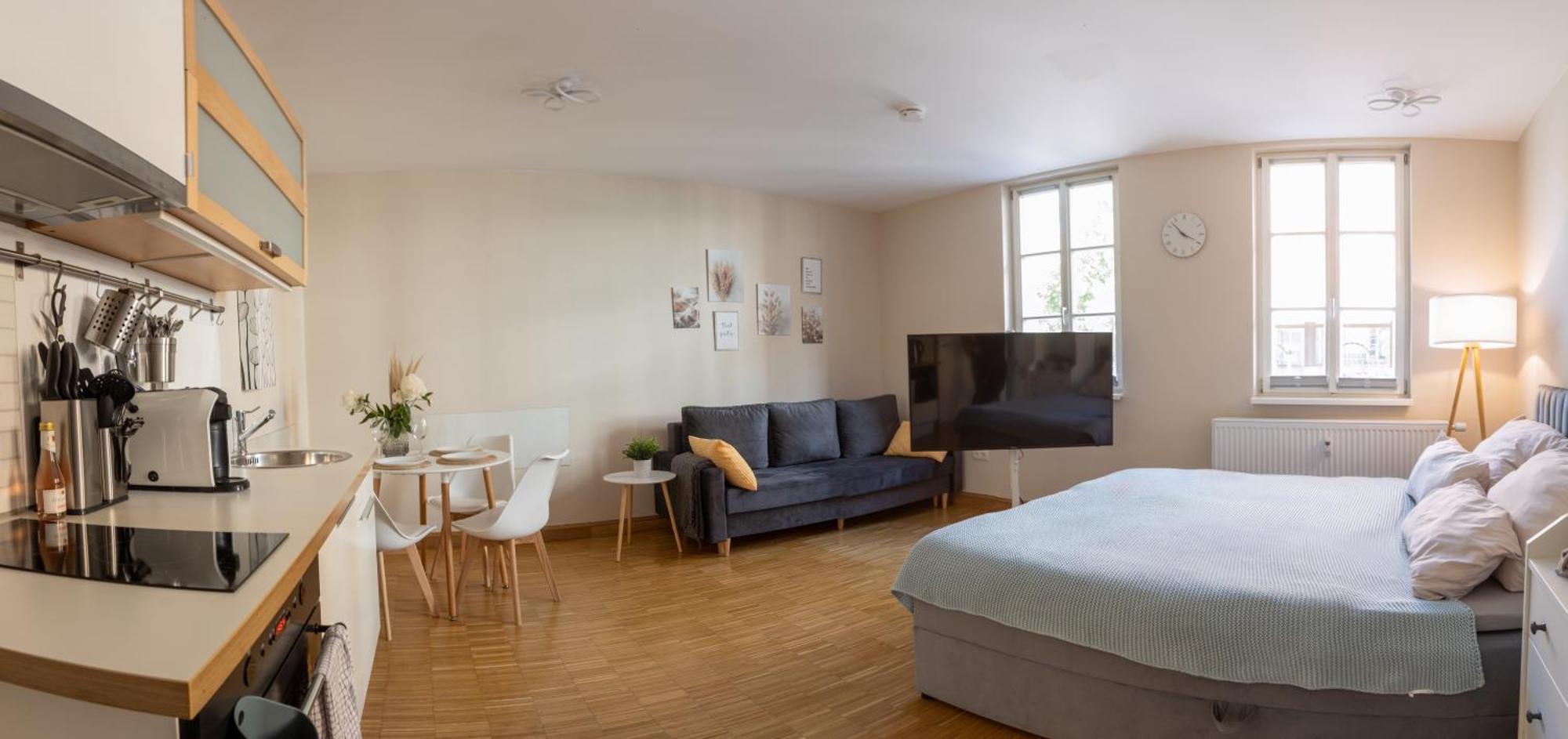Ein Gemuetliches Studio Mit Netflix Im Zentrum Bahnhofsnaehe Coburg Eksteriør billede